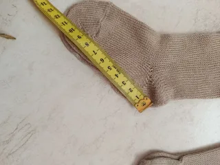 Calcetines altos de punto