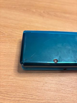 Nintendo 3DS Blu + Caricatore originale + Scheda SD 2GB