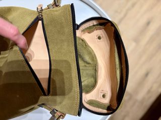 Bolso matero cuero argentino