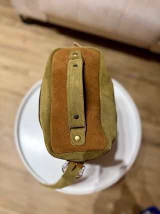 Bolso matero cuero argentino