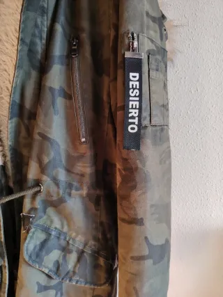 Abrigo Camuflaje DESIERTO Talla M