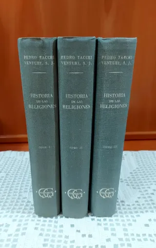 HISTORIA DE LAS RELIGIONES/TACCHI VENTURI COMPLETA