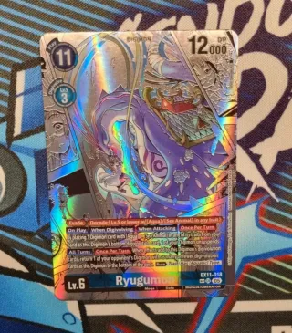 Digimon card game TCG Ryugumon EX11-018 SP (V3)