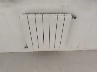Radiador blanco metal