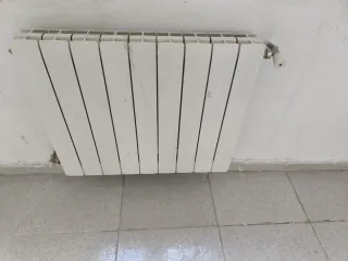 Radiador blanco metal
