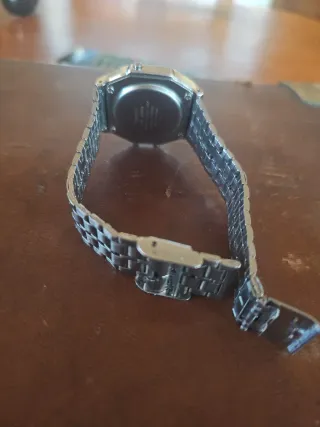 Reloj Casio Digital Plata Alarma Cronógrafo