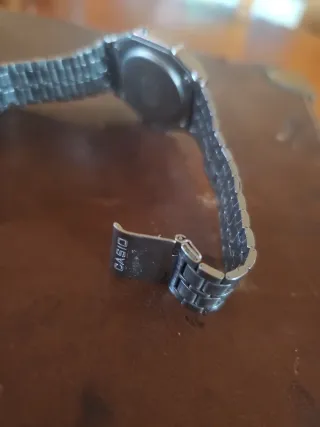 Reloj Casio Digital Plata Alarma Cronógrafo