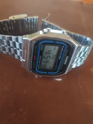 Reloj Casio Digital Plata Alarma Cronógrafo