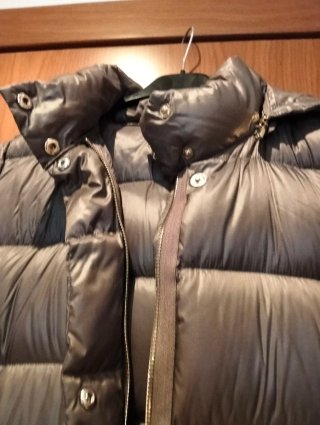 Piumino Armani marrone