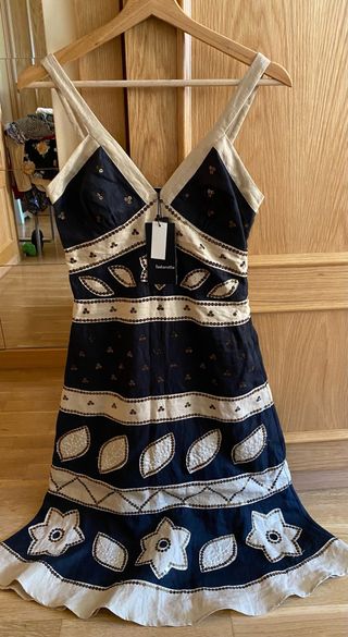 Vestido Tintoretto Lino Talla 34