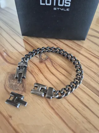 Pulsera hombre Acero Inoxidable Lotus