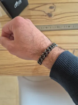 Pulsera hombre Acero Inoxidable Lotus