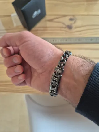 Pulsera hombre Acero Inoxidable Lotus