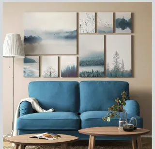 9 Cuadros Decoración Ikea Gronby