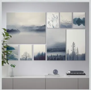 9 Cuadros Decoración Ikea Gronby