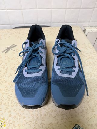 Zapatillas Adidas Terrex Azul/Gris Poco Uso