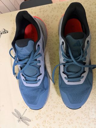 Zapatillas Adidas Terrex Azul/Gris Poco Uso