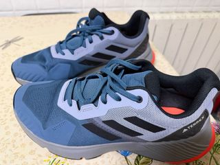 Zapatillas Adidas Terrex Azul/Gris Poco Uso