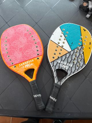 2 Raquetas de Pádel Sandever 190 Jr