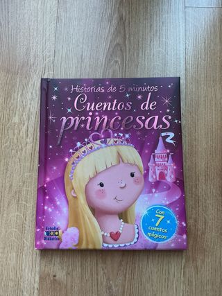 Libro-Cuentos de princesas, historias de 5 minutos