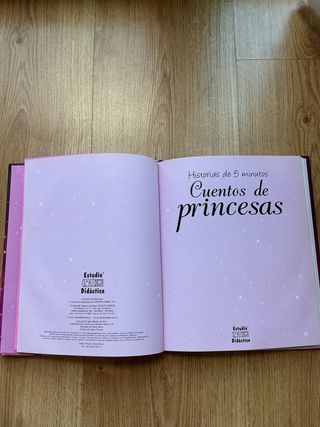 Libro-Cuentos de princesas, historias de 5 minutos