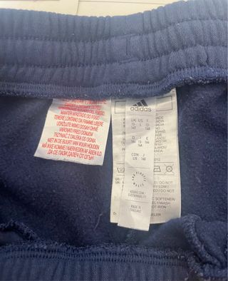 Pantalón deportivo Adidas azul marino talla L