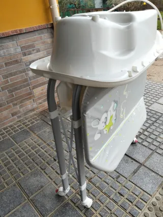 Bañera cambiador plegable Cam