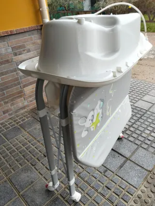 Bañera cambiador plegable Cam