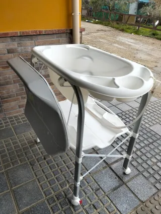 Bañera cambiador plegable Cam