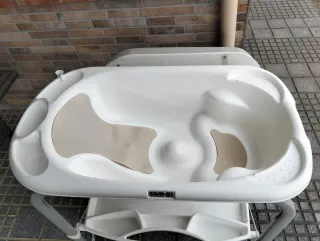 Bañera cambiador plegable Cam