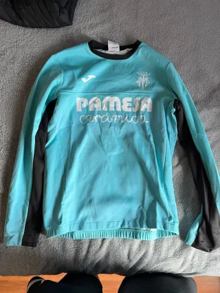 Sudadera entrenamiento Villarreal Joma Talla XS