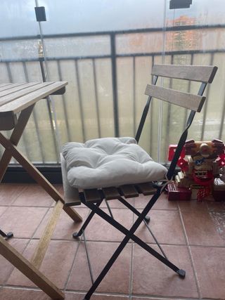 Conjunto Mesa y 2 Sillas Exterior Ikea