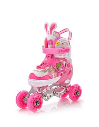 Patines 4 en 1 Talla 30-33 Rosas
