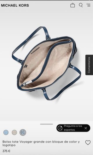 Bolso Tote Michael Kors Grande Rosa/Beige Nuevo