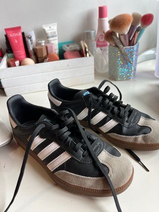 Adidas Samba Beige y Negro