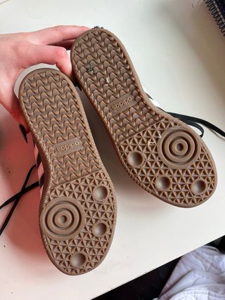 Adidas Samba Beige y Negro