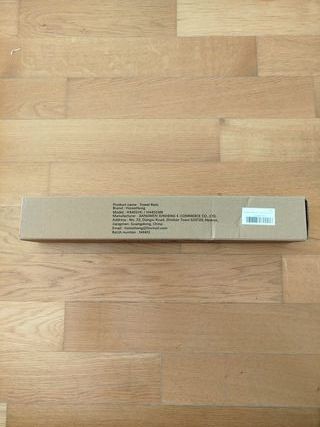 Portasciugamani da parete in acciaio