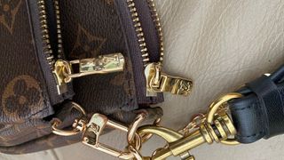 Bolso Louis Vuitton Original Marrón Dorado