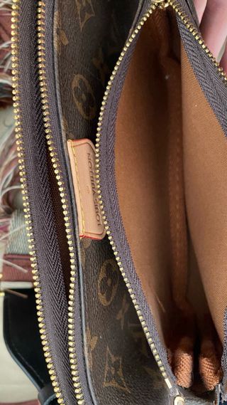 Bolso Louis Vuitton Original Marrón Dorado