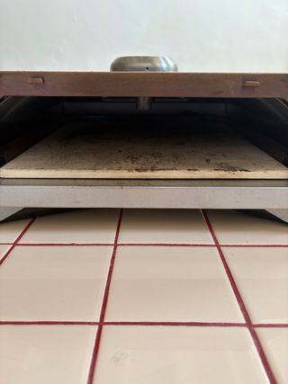 Horno de pizza con termómetro