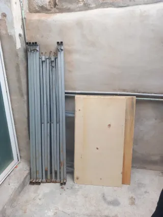 Parada o mesa para mercados o mercadillos