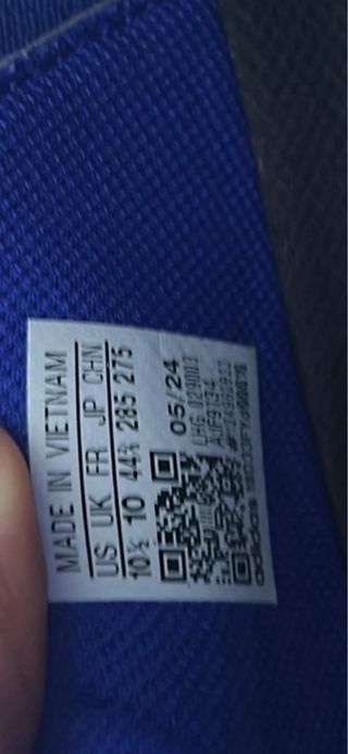 Adidas Playeras Azul y Blanco