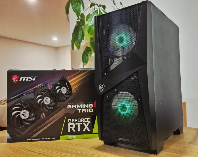 PC Gamer Ryzen 7 RTX 3070 32GB RAM SSD Crédito