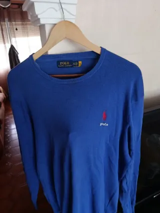 Jersey Polo Ralph Lauren Azul Talla XL. No envío.