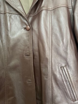 Abrigo de vestir marrón