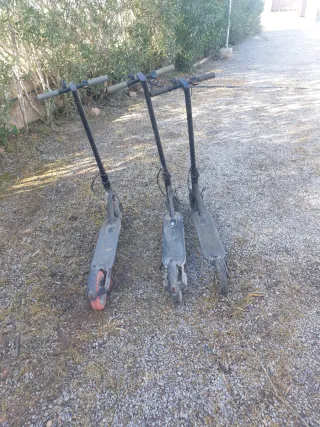 3 Patinetes Eléctricos Xiaomi