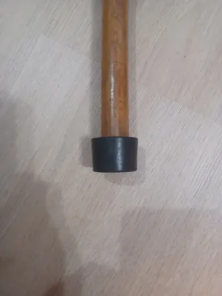 Bastón con empuñadura de hueso