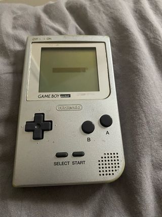 Nintendo Game Boy Pocket Plata