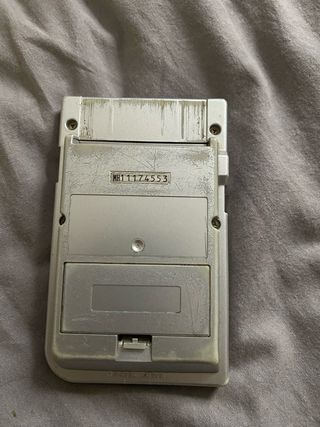 Nintendo Game Boy Pocket Plata