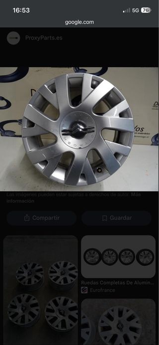 Llantas Citroen C4 17”